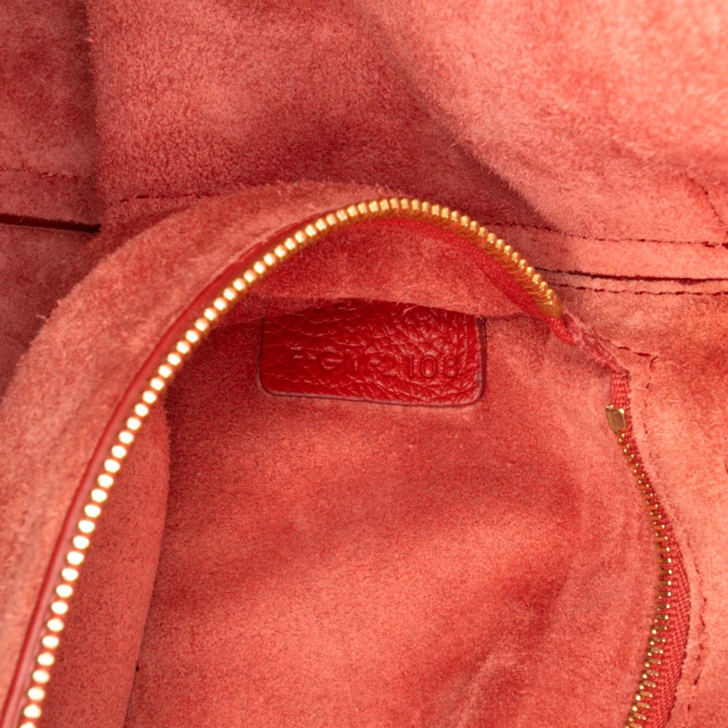 Celine Medium Leather Seau Sangle Bucket Bag - Detail 1