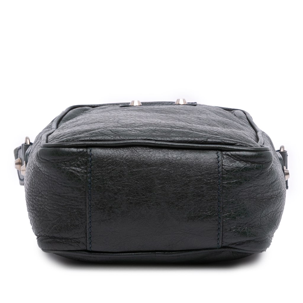 Balenciaga Lambskin Motocross Classic Reporter Crossbody - Image 6