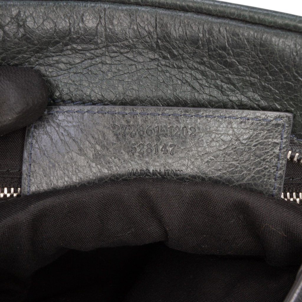 Balenciaga Lambskin Motocross Classic Reporter Crossbody - Detail 1