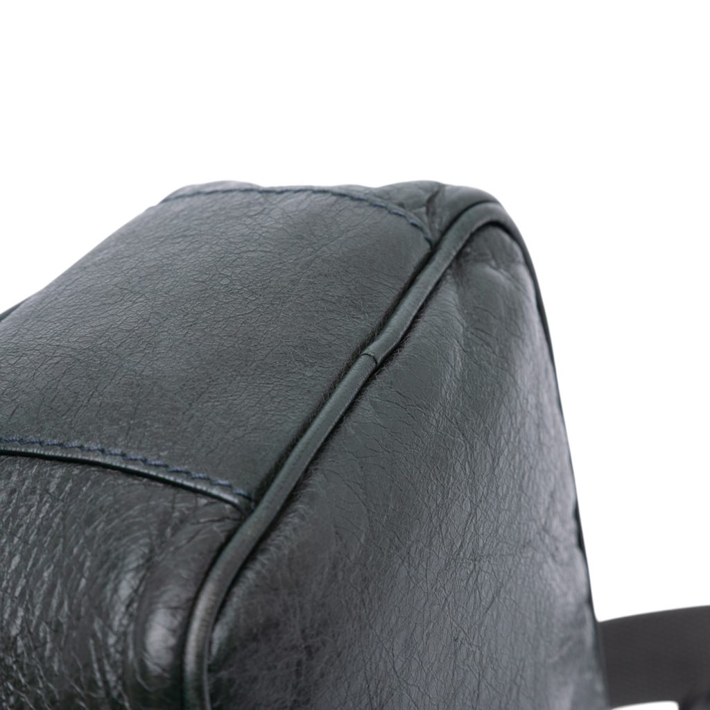 Balenciaga Lambskin Motocross Classic Reporter Crossbody - Image 10