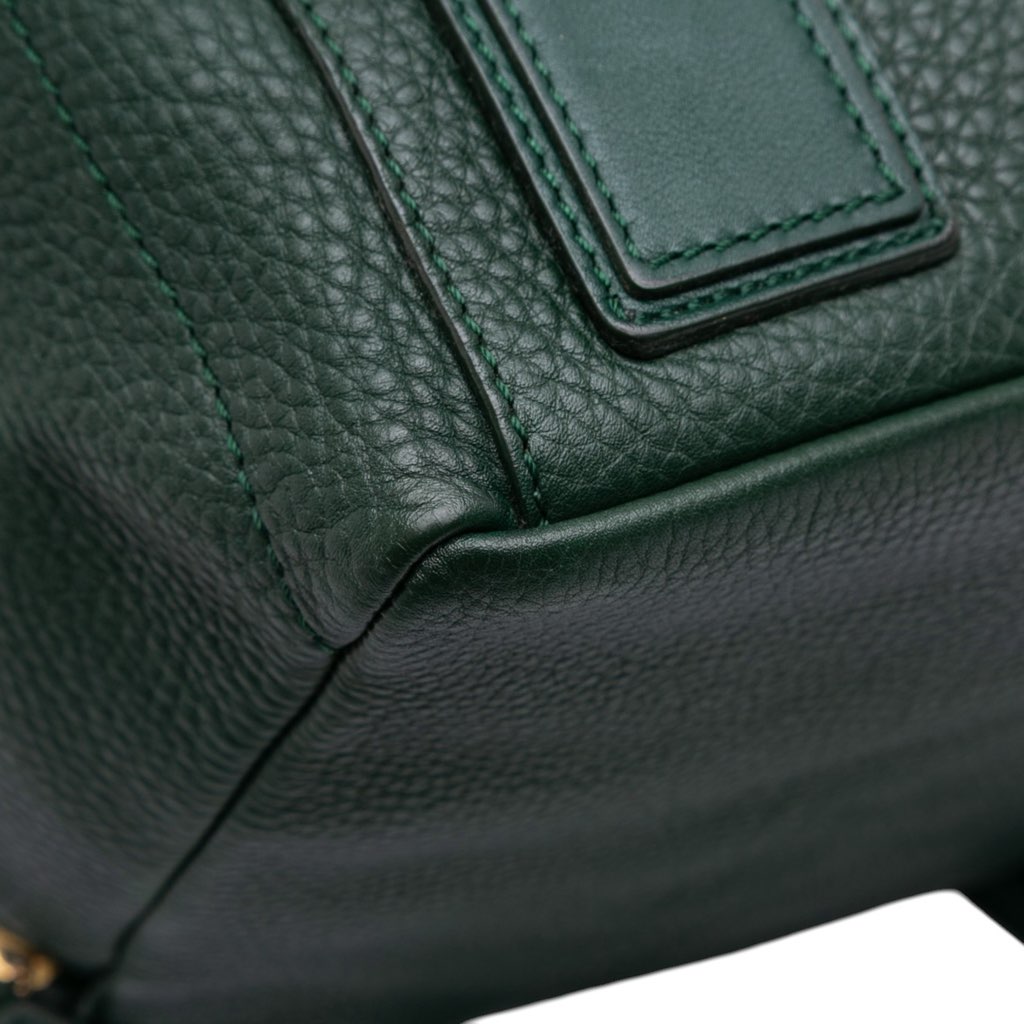 Celine Leather Satchel - Image 10