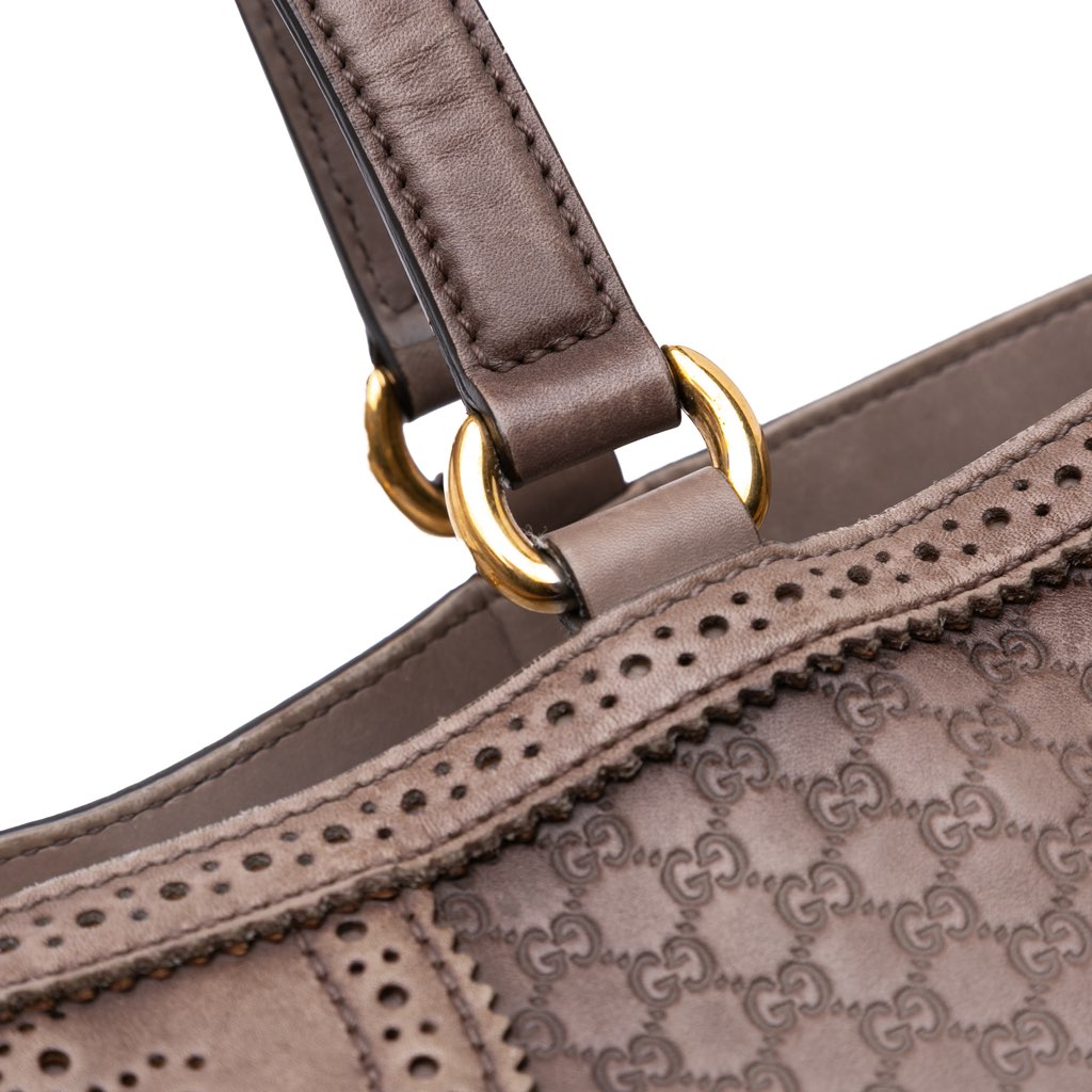 Gucci Microguccissima Brogue Duilio Tote - Image 13