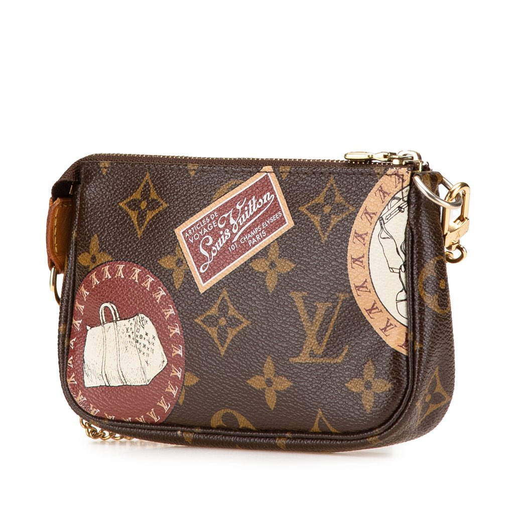 Louis Vuitton Monogram Patch Mini Pochette Accessoires - 2