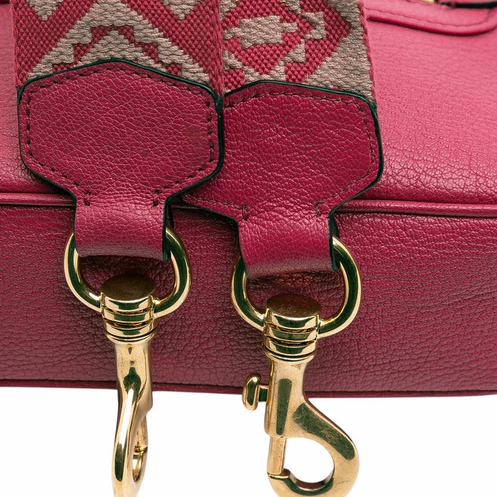 Miu Miu Goatskin Madras Camera Bag - Image 13