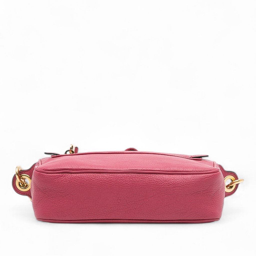 Miu Miu Goatskin Madras Camera Bag - Image 6