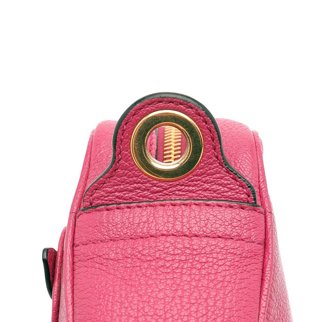 Miu Miu Goatskin Madras Camera Bag - Image 12