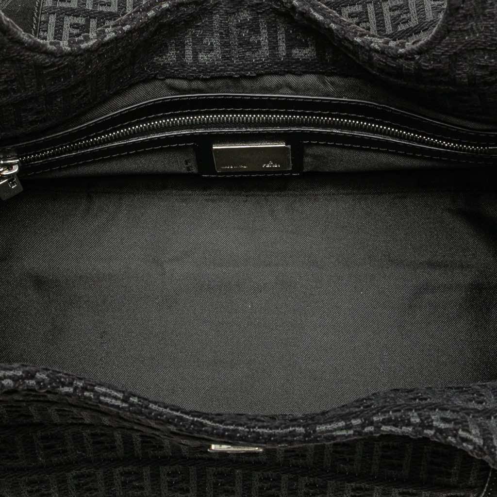 Fendi Zucchino Canvas Shoulder Bag - 4