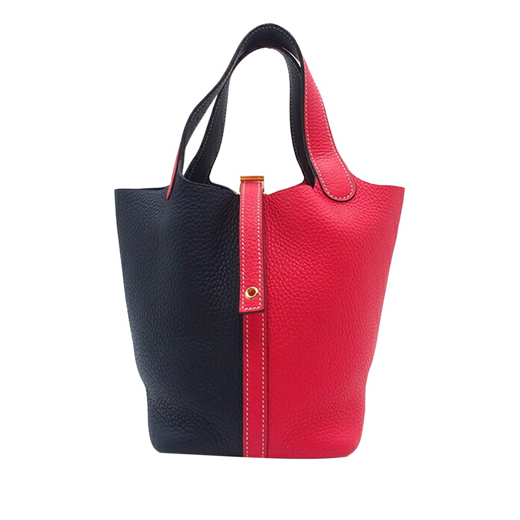 Hermès Bicolor Clemence Picotin Lock 18