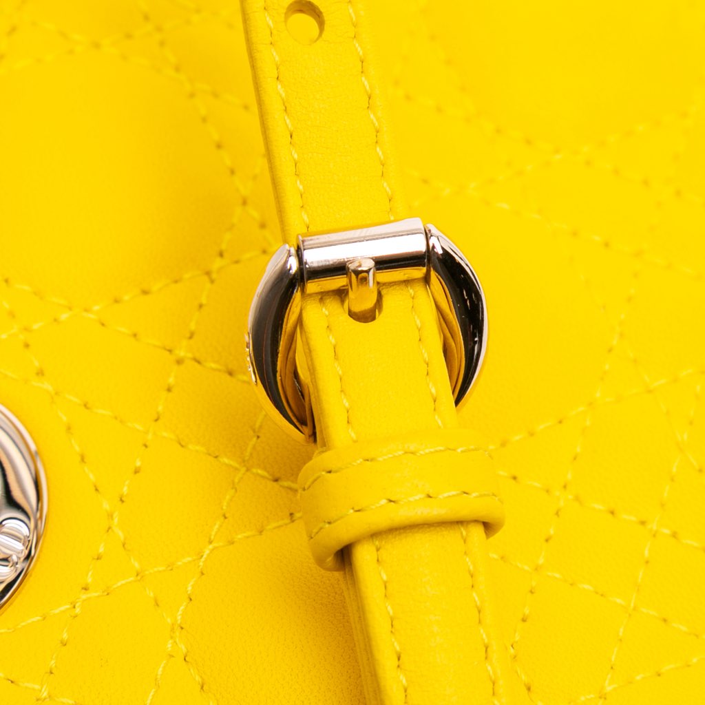 Dior Micro Lambskin Cannage Lady Dior - Image 10