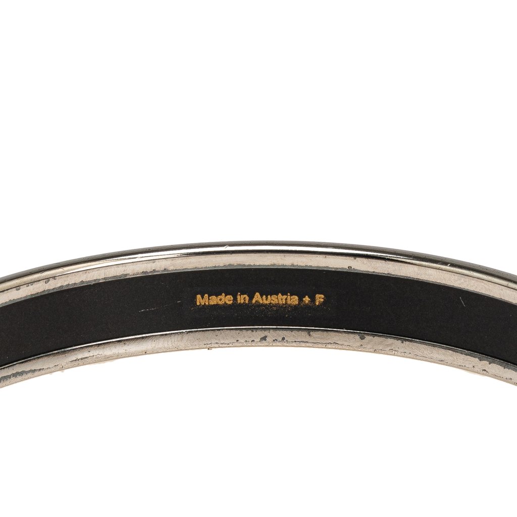 Hermès Narrow Forest Animals Enamel Bangle 62 - 4