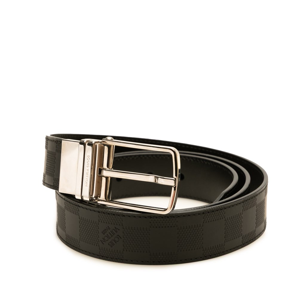 Louis Vuitton Damier Infini Boston Reversible Belt - Back view
