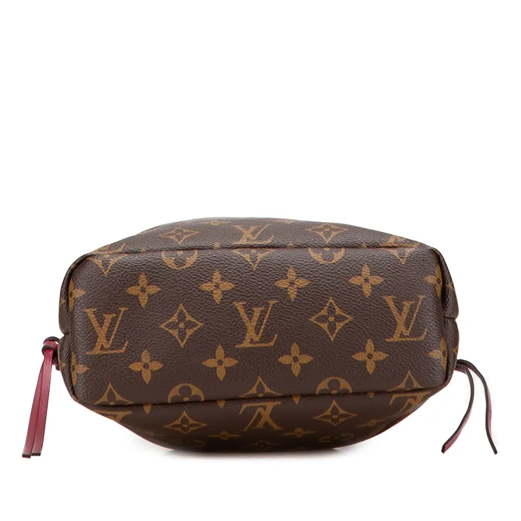 Louis Vuitton Monogram Noe Pouch Brown Canvas Very good - Inside View