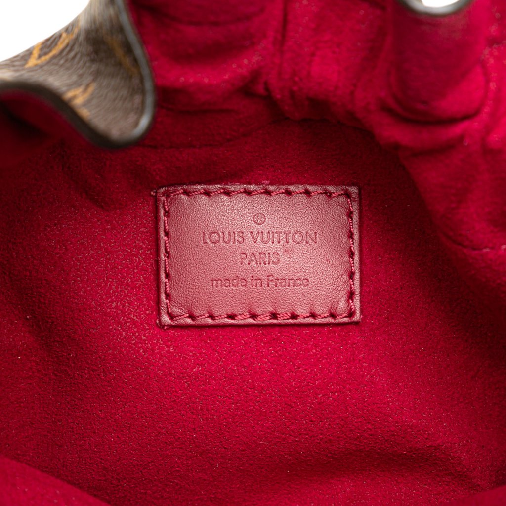 Louis Vuitton Monogram Noe Pouch - Side view