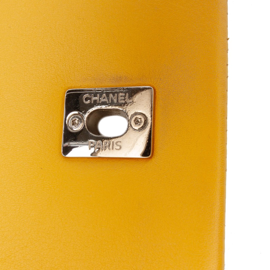 Chanel Crumpled Calfskin Bi Quilted Vintage Full Flap - Side view