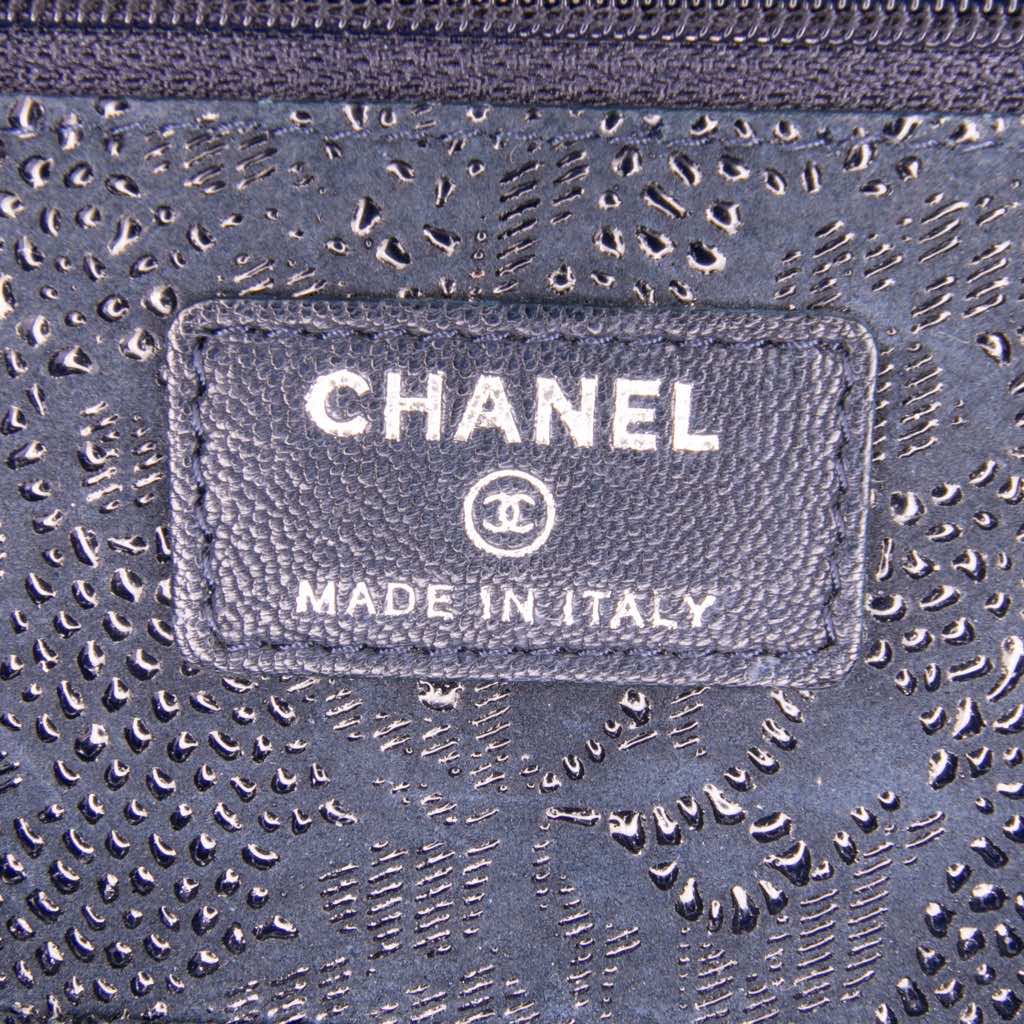 Chanel Lace Overlay Goatskin Wallet On Chain - 5