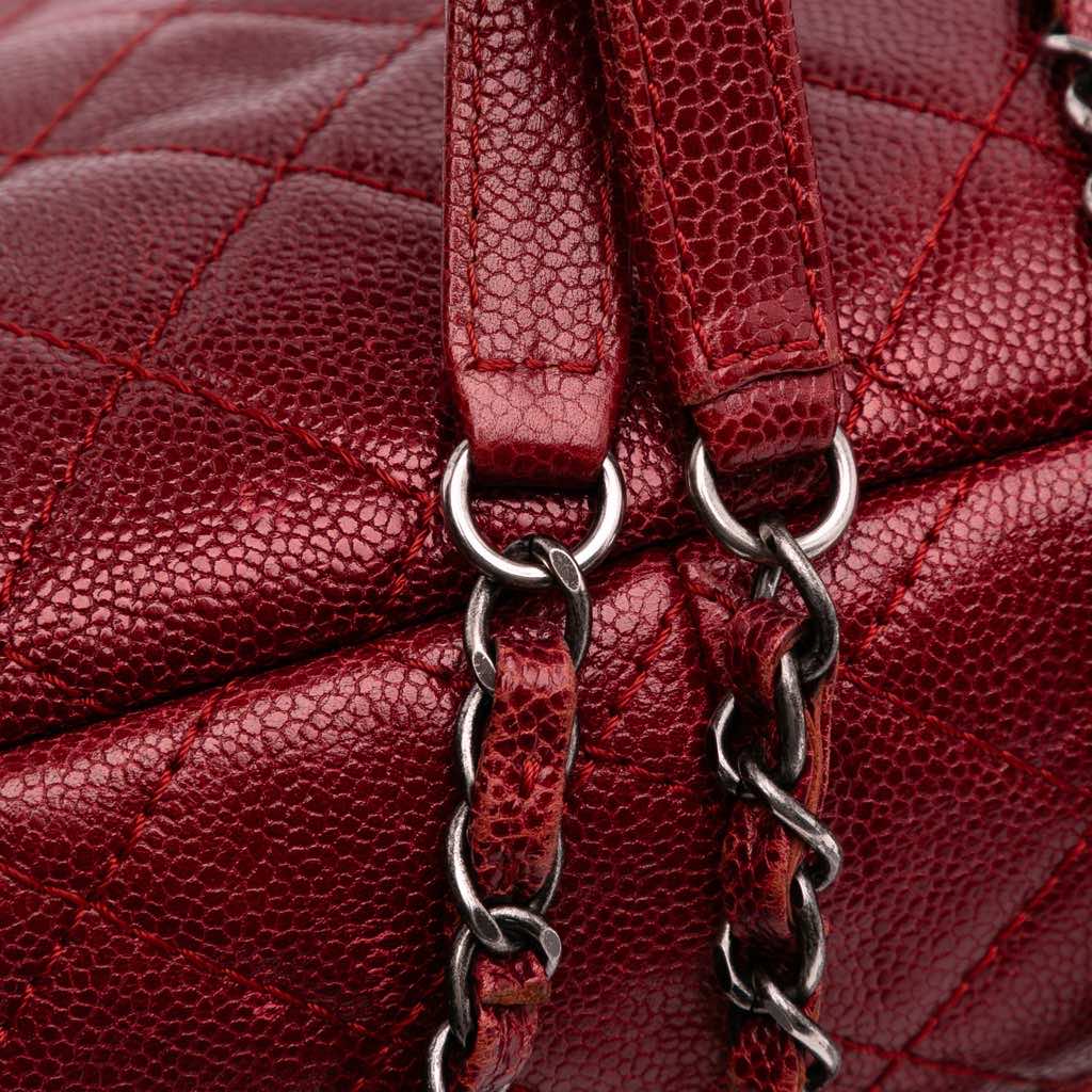 Chanel Medium Quilted Caviar Easy Flap - Image 14
