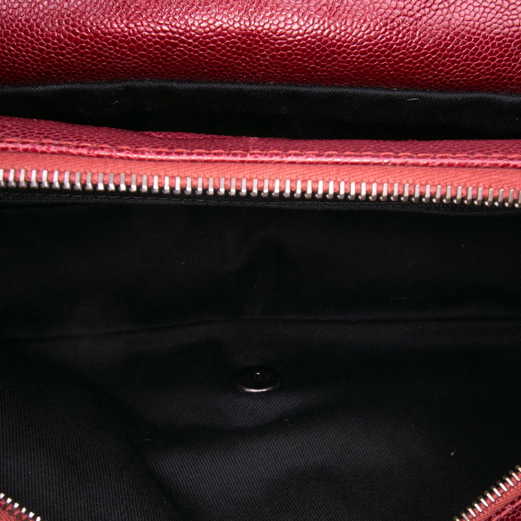 Chanel Medium Quilted Caviar Easy Flap - 4