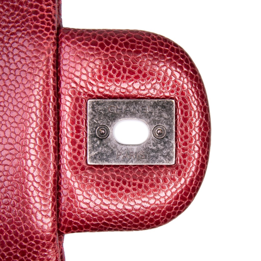 Chanel Medium Quilted Caviar Easy Flap - Detail 2