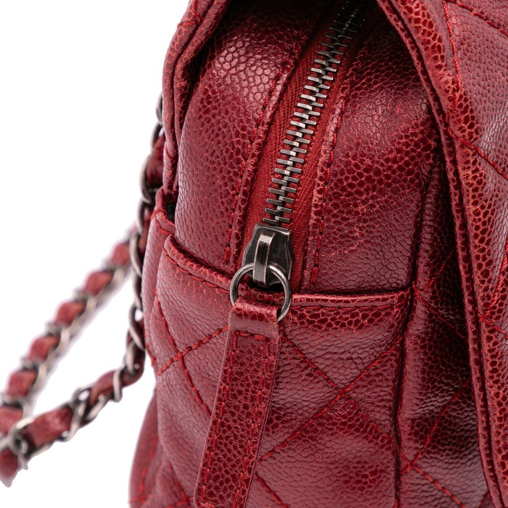 Chanel Medium Quilted Caviar Easy Flap - Image 10