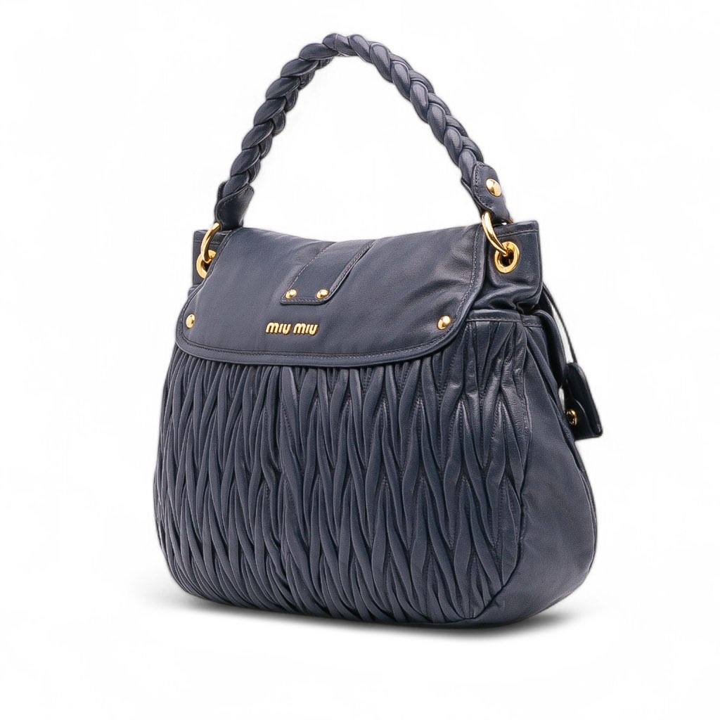 Miu Miu Matelasse Nappa Coffer Satchel - 2