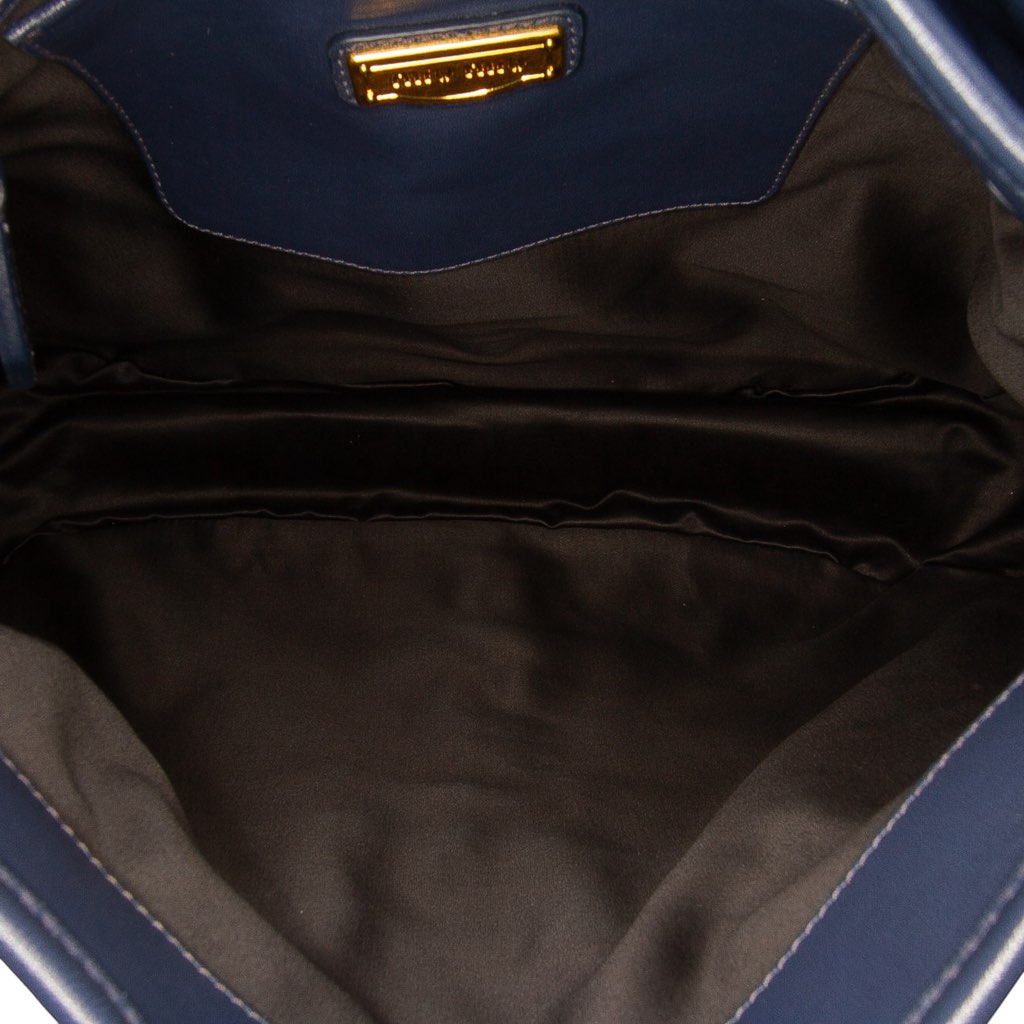 Miu Miu Matelasse Nappa Coffer Satchel - 4