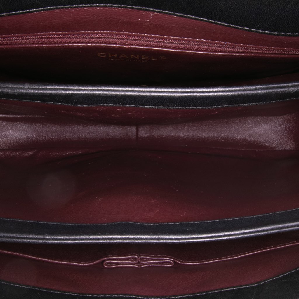 Chanel Large Lambskin Trendy CC Top Handle Flap - 4