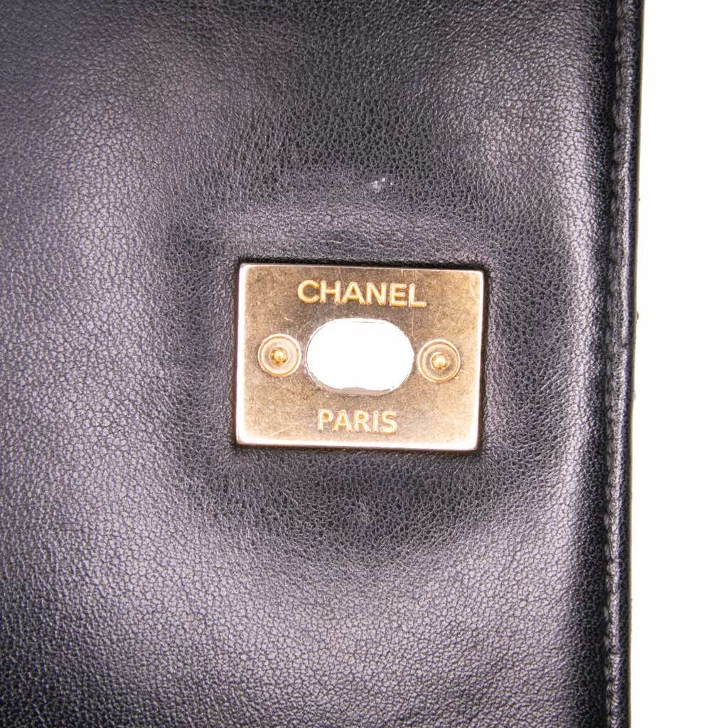 Chanel Large Lambskin Trendy CC Top Handle Flap - Detail 2