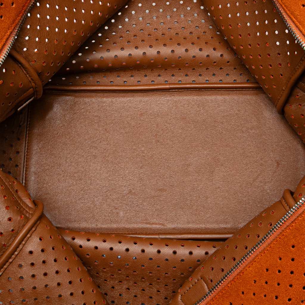 Prada Scamosciato Perforated Bauletto - 4