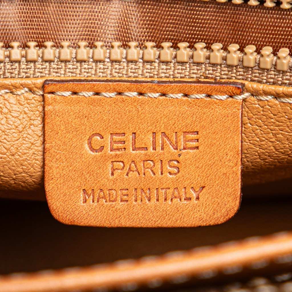 Celine Macadam Coated Canvas Crossbody - 5