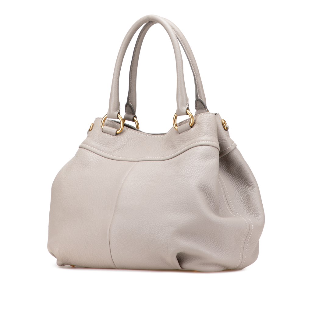 Prada Vitello Daino Open Convertible Tote - 2