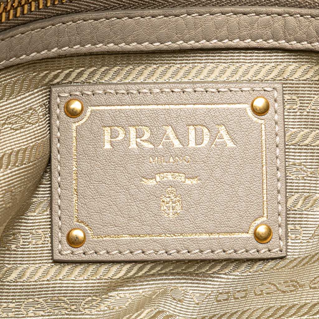 Prada Vitello Daino Open Convertible Tote - 5