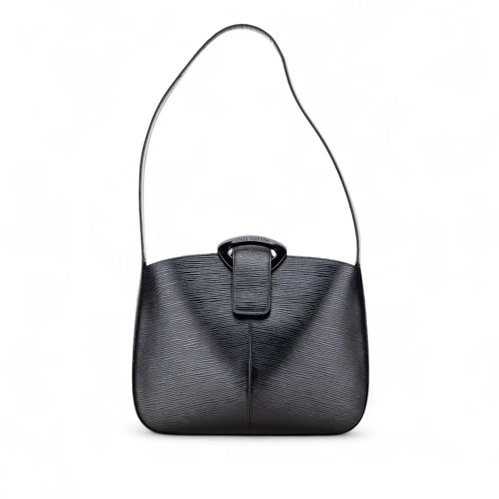 Louis Vuitton Epi Reverie Black Leather Good - Front View