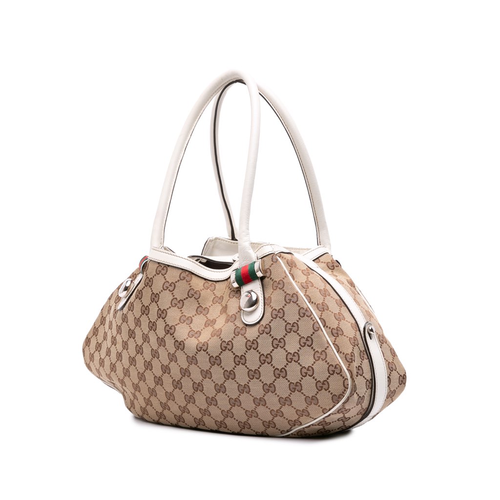 Gucci GG Canvas Web Match Ball Tote - 2