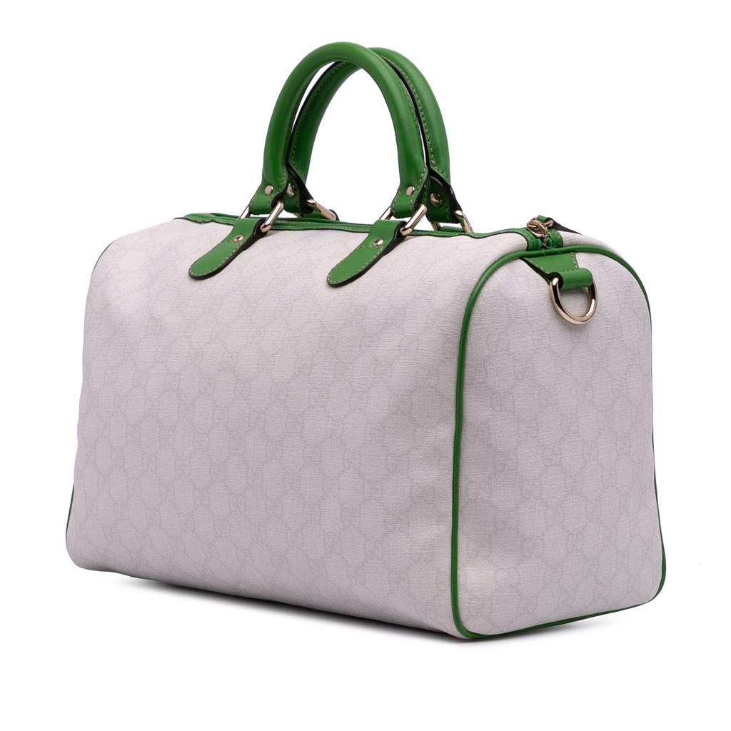 Gucci Medium GG Supreme Brazilian Flag Joy Boston Bag - 2