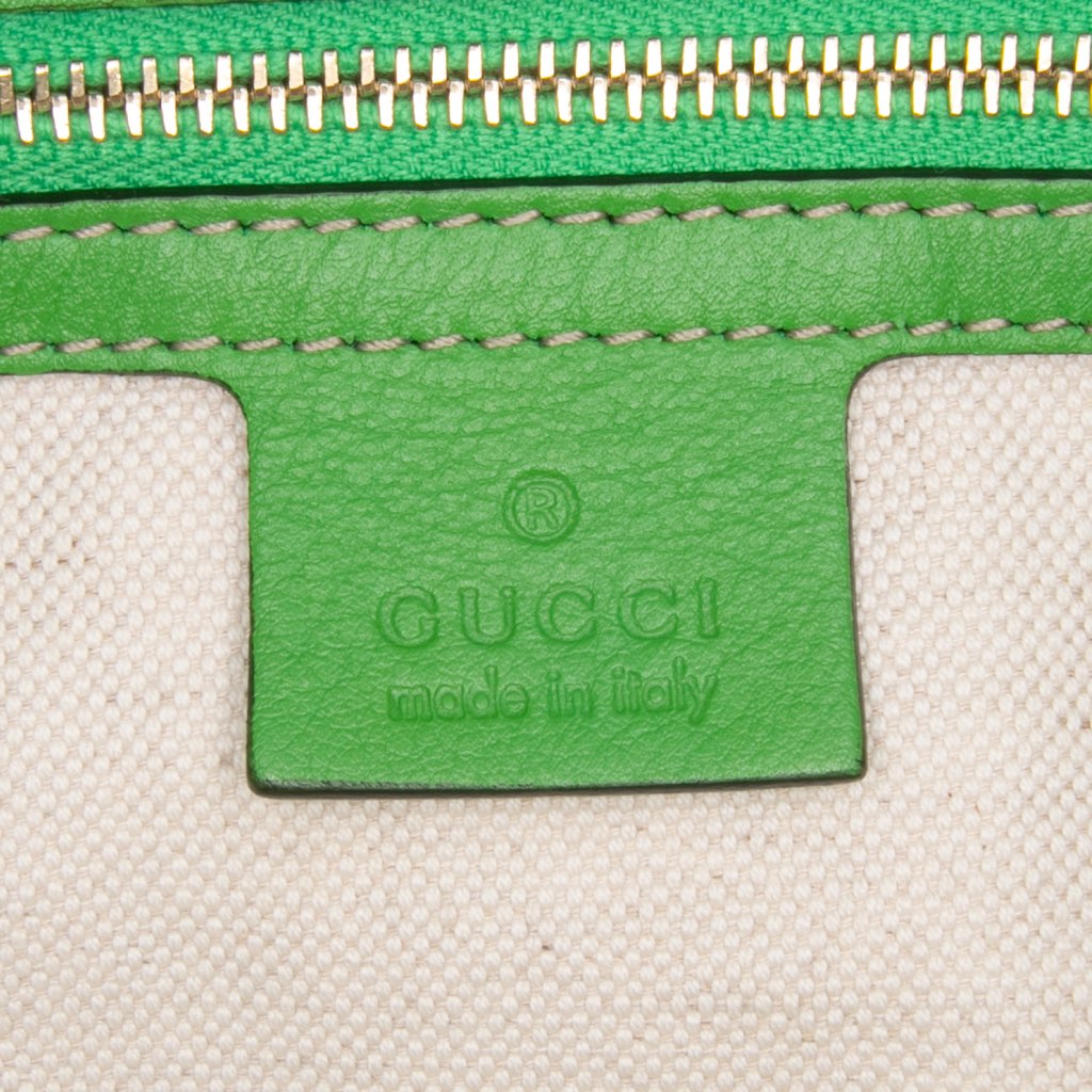 Gucci Medium GG Supreme Brazilian Flag Joy Boston Bag - 5