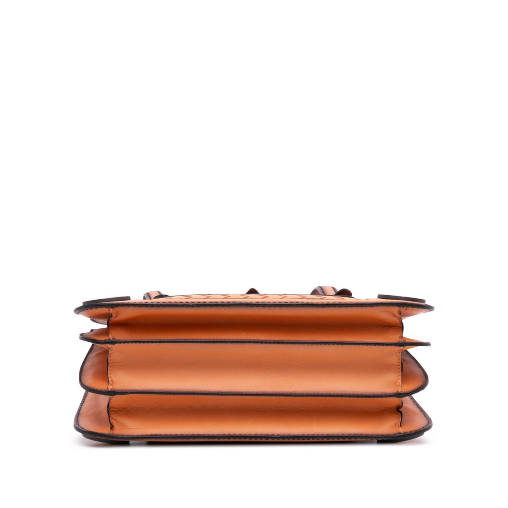 Bottega Veneta Calfskin Intreccio Border Sphere Tote - Image 6