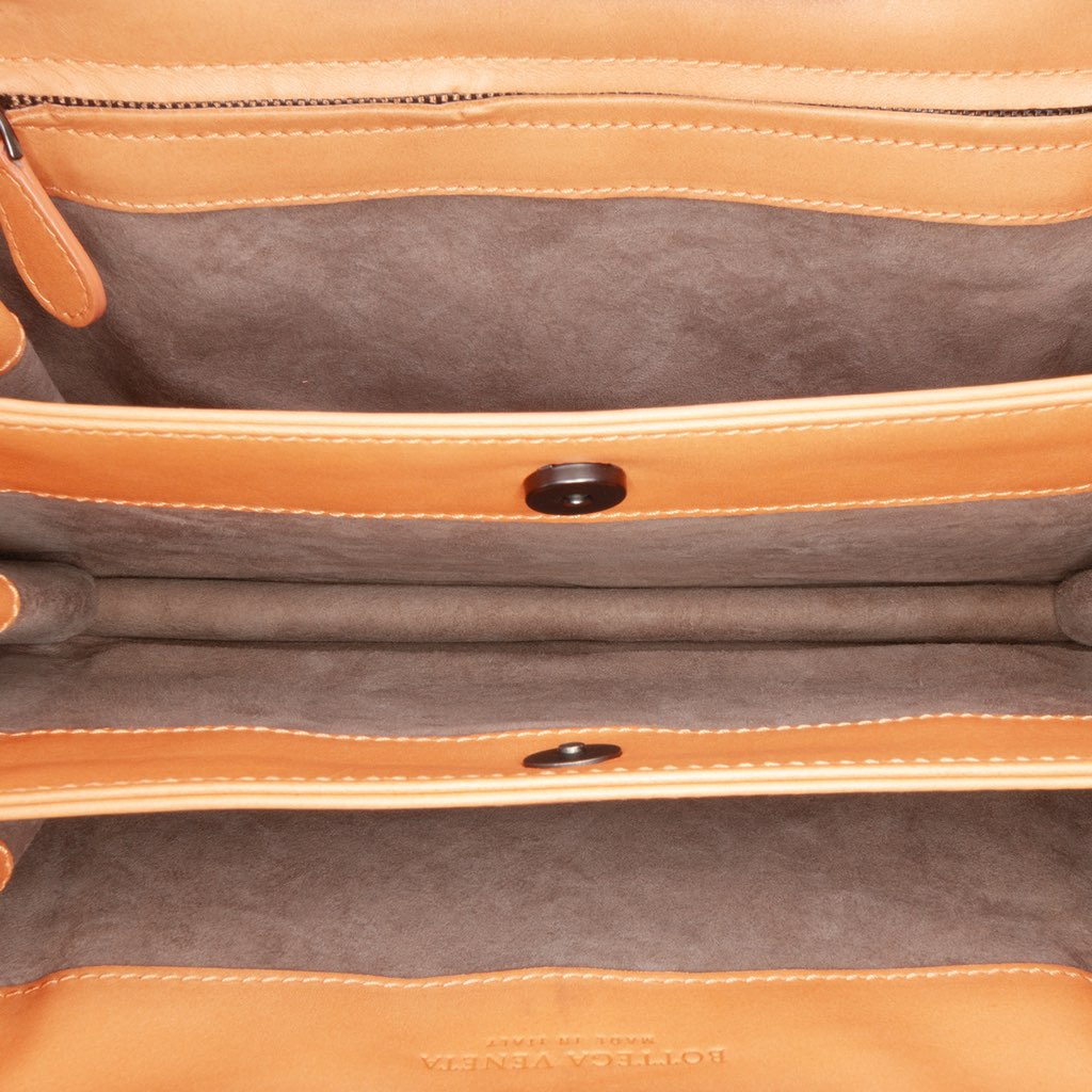 Bottega Veneta Calfskin Intreccio Border Sphere Tote - 4