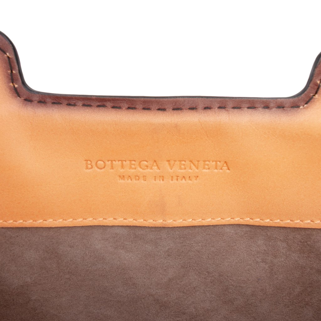 Bottega Veneta Calfskin Intreccio Border Sphere Tote - Side view