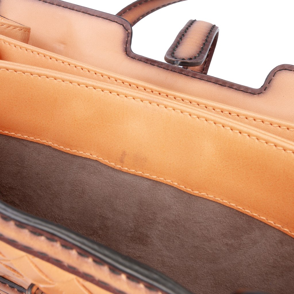 Bottega Veneta Calfskin Intreccio Border Sphere Tote - Detail 1