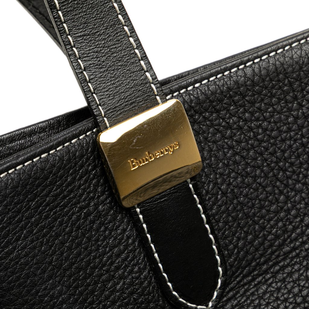 Burberry Leather Tote - Image 10