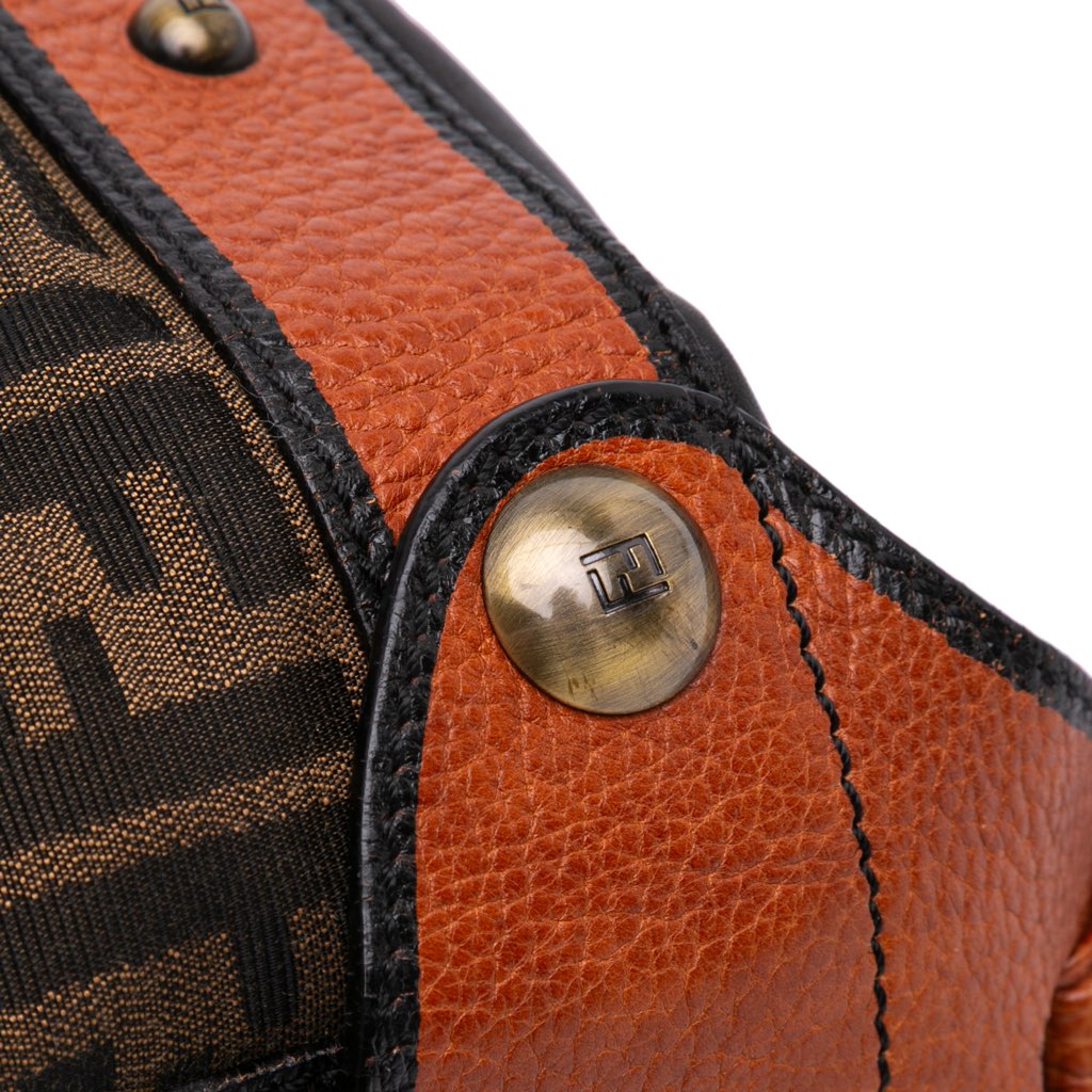Fendi Zucca Canvas Palazzo Bucket Bag - Detail 2