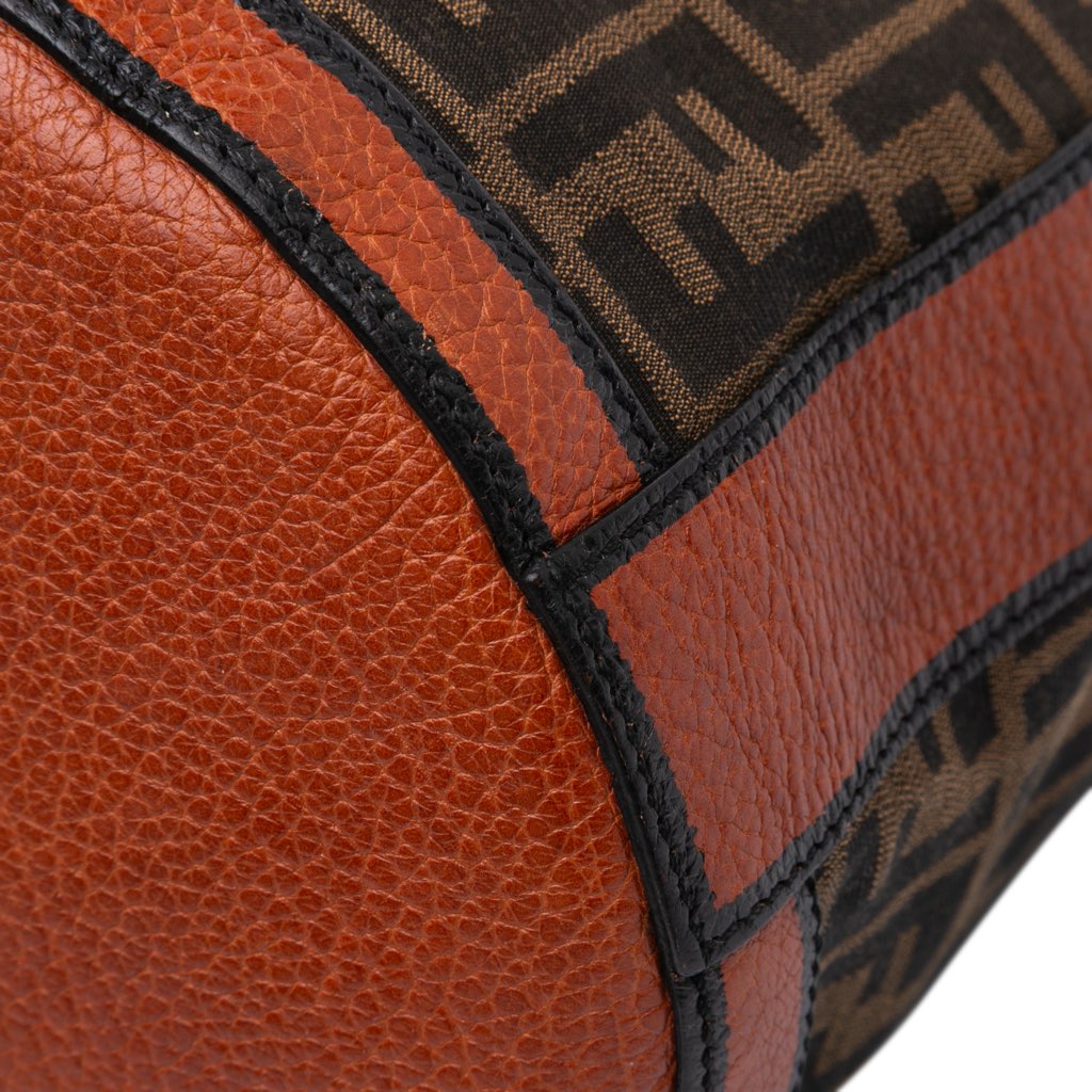 Fendi Zucca Canvas Palazzo Bucket Bag - Image 10