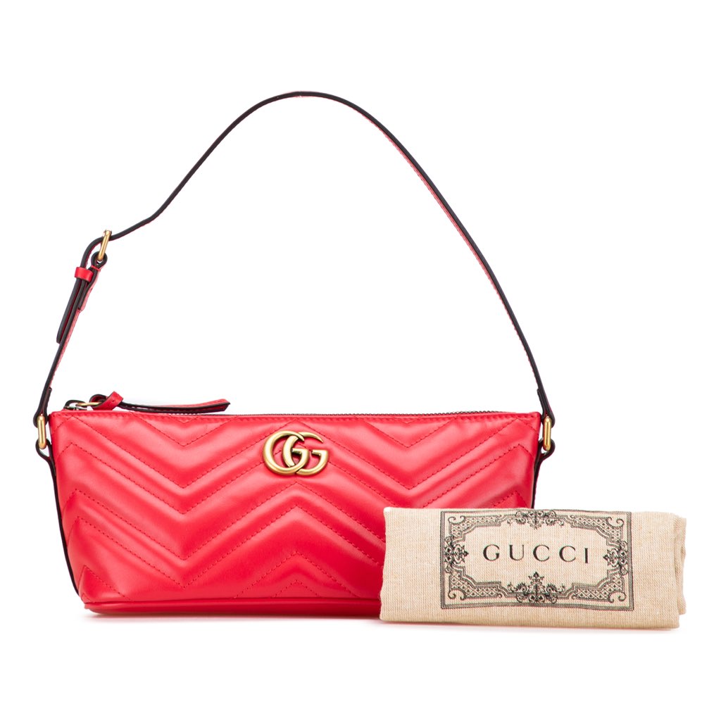 Gucci GG Marmont Matelasse Leather Shoulder Bag - Image 13