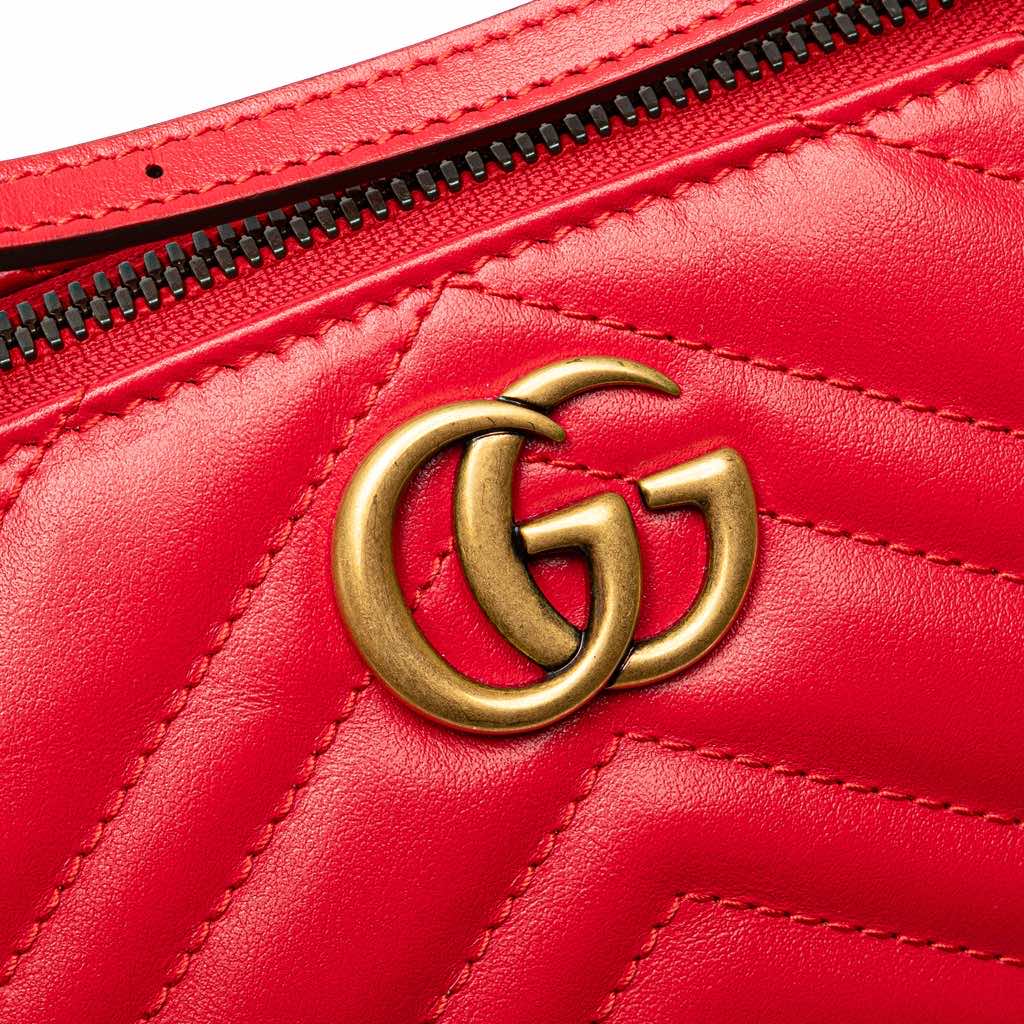 Gucci GG Marmont Matelasse Leather Shoulder Bag - Image 10