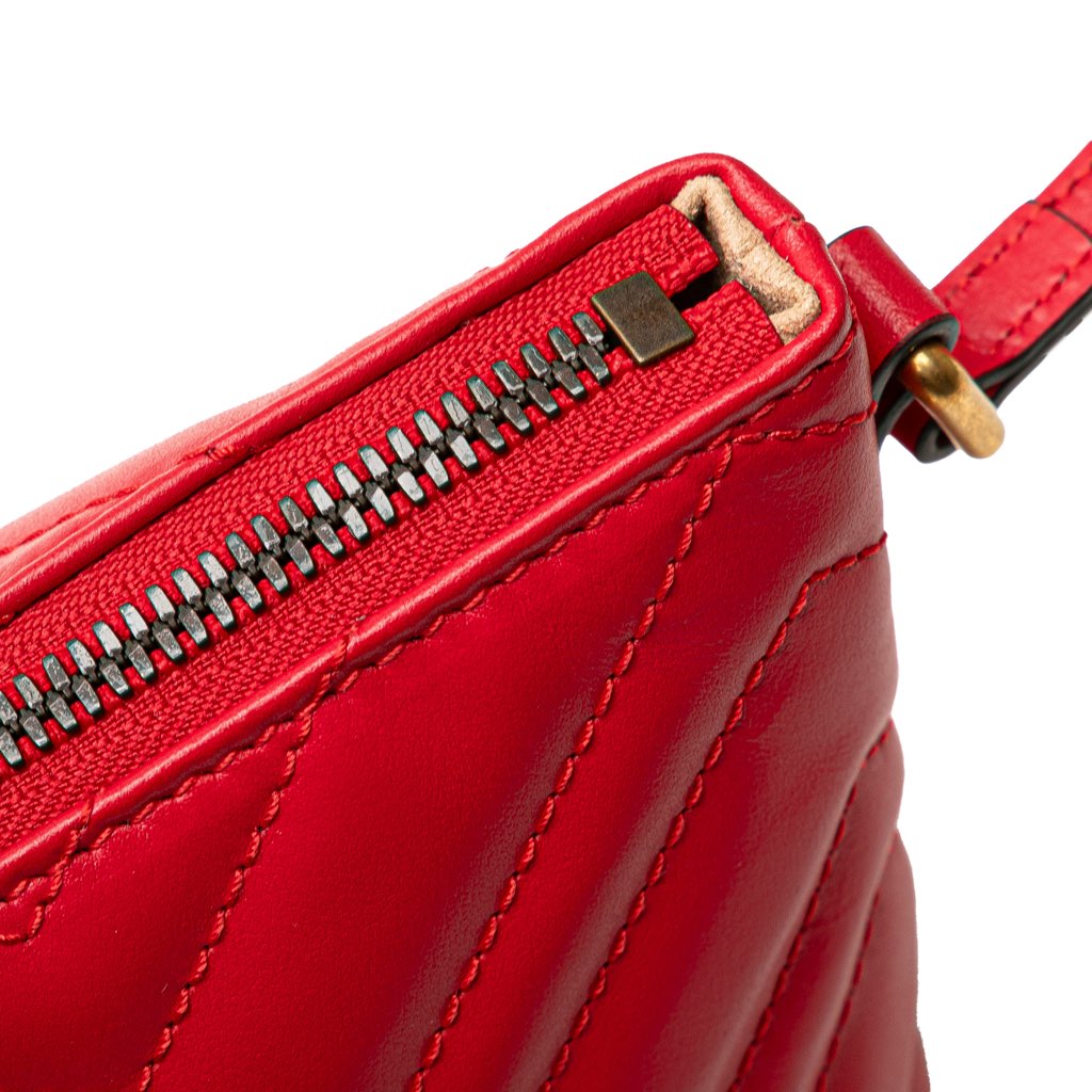 Gucci GG Marmont Matelasse Leather Shoulder Bag - Image 11