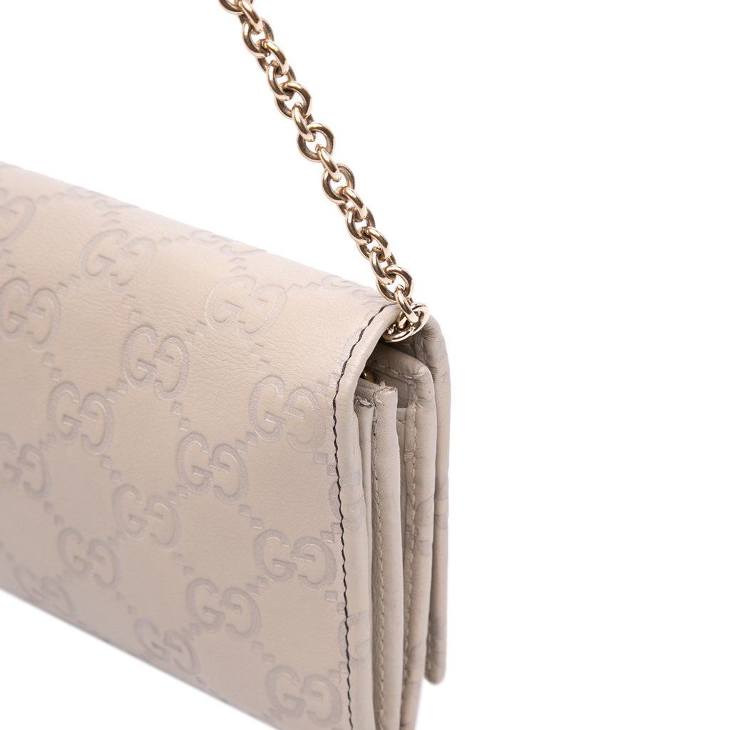 Gucci Guccissima Emily Wallet On Chain - Image 11
