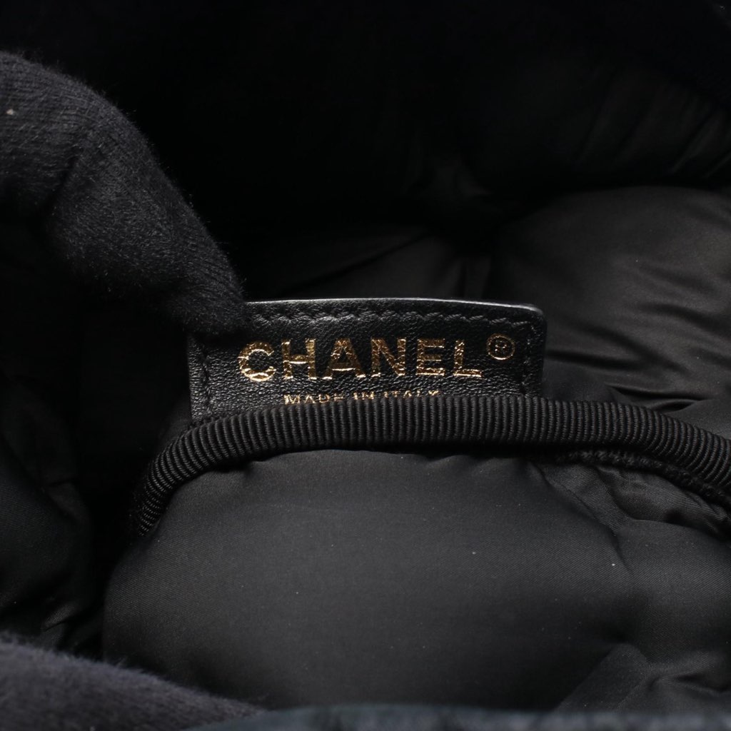 Chanel Quilted Iridescent Calfskin Chesterfield Backpack - 4