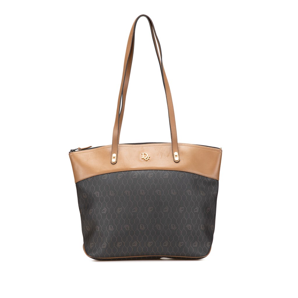 Dior Honeycomb Coated Canvas Tote