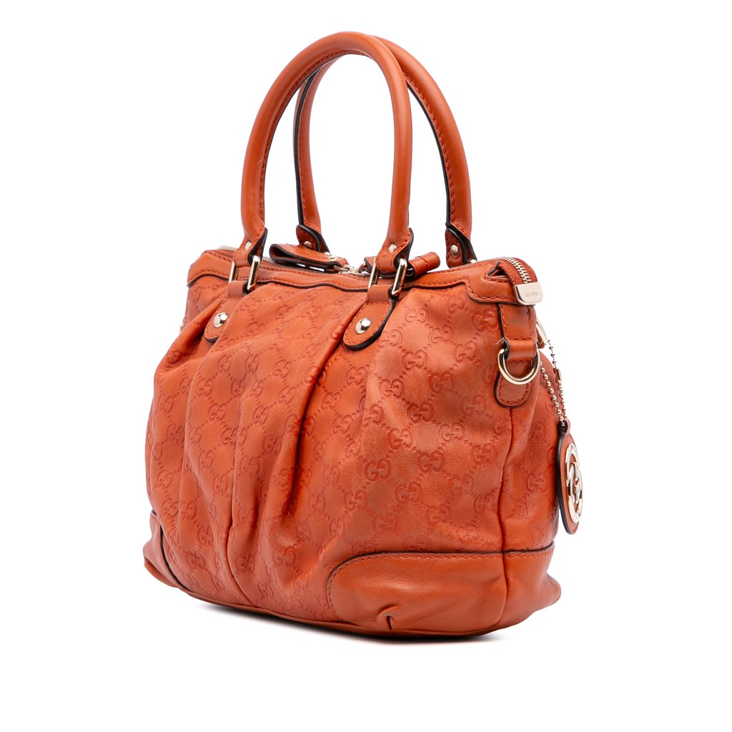 Gucci Guccissima Sukey Satchel - Back view