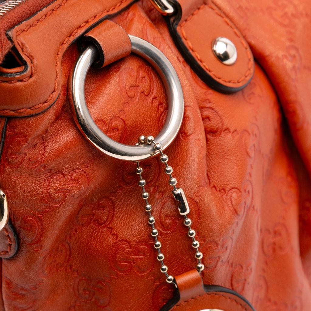 Gucci Guccissima Sukey Satchel - Image 10